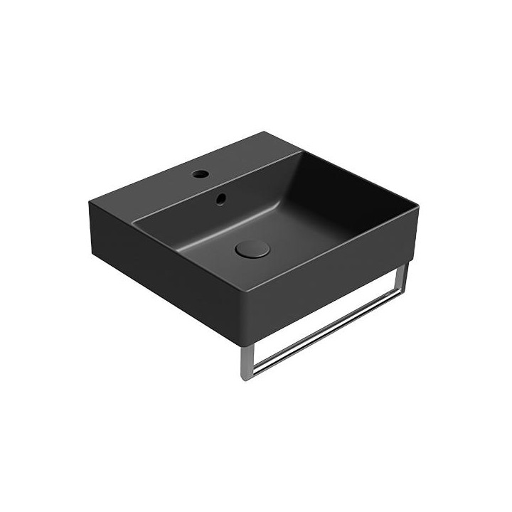 GSI Kube X Раковина 50x47 черная, 9430126