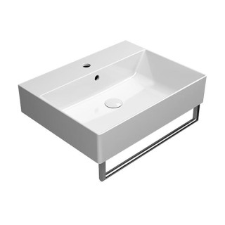 GSI Kube X Раковина прямоугольная 60x47 Bianco Lucido