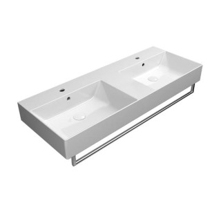 GSI Kube X Раковина прямоугольная 120x47 Bianco Lucido