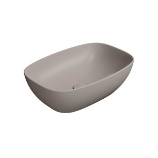 GSI Nubes Раковина прямоугольная 50x35 Tortora Opaco