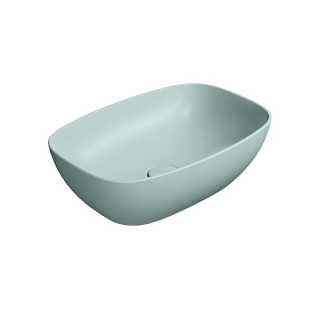 GSI Nubes Раковина прямоугольная 50x35 Ghiaccio Opaco