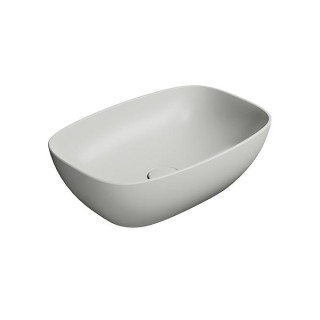 GSI Nubes Раковина прямоугольная 50x35 Cenere Opaco