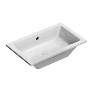GSI Kube X Раковина прямоугольная 60x37 Bianco Lucido