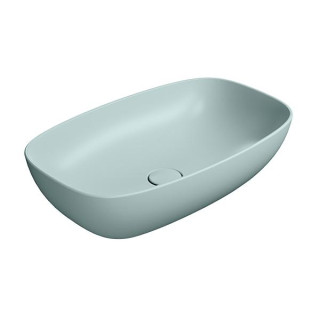 GSI Nubes Раковина прямоугольная 60x38 Ghiaccio Opaco