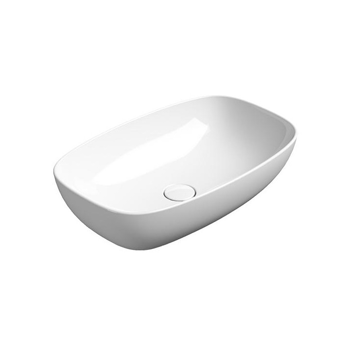 Раковина GSI Nubes 60x38 Bianco Lucido, 978311