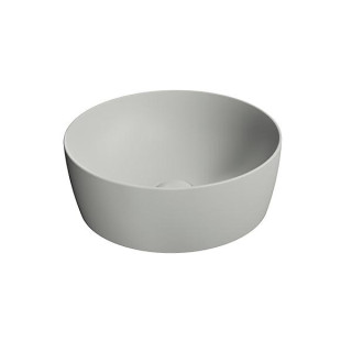 GSI Nubes Раковина круглая 40x40 Cenere Opaco