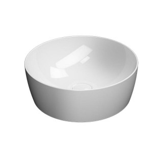 GSI Nubes Раковина круглая 40x40 Bianco Lucido