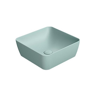 GSI Nubes Раковина квадратная 38x38 Ghiaccio Opaco
