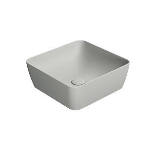 GSI Nubes Раковина квадратная 38x38 Cenere Opaco