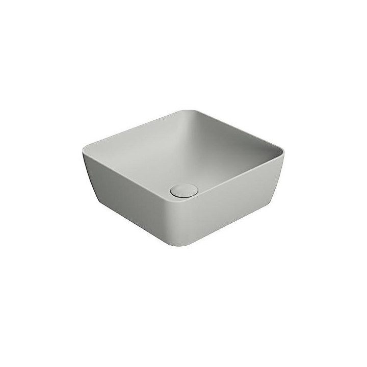 Раковина GSI Nubes 38x38 Cenere Opaco, 903817