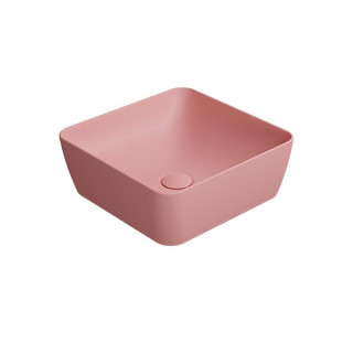 GSI Nubes Раковина квадратная 38x38 Blush Opaco