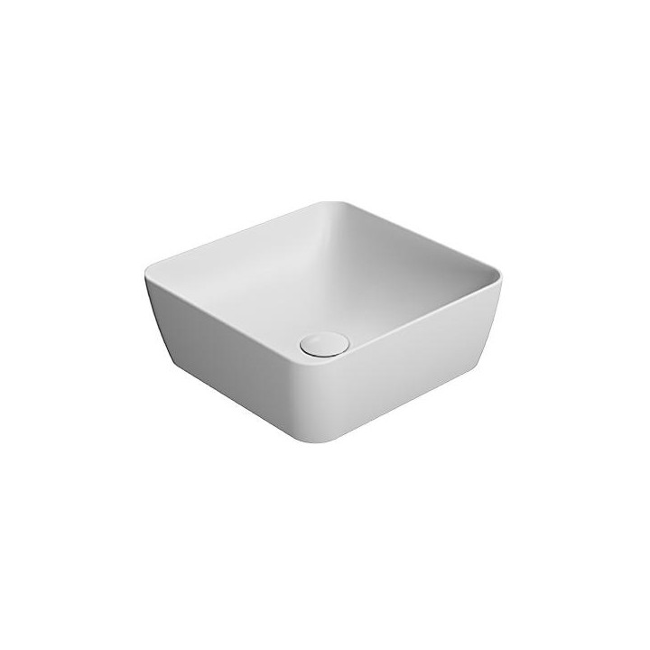 Раковина GSI Nubes 38x38 белая, 903809