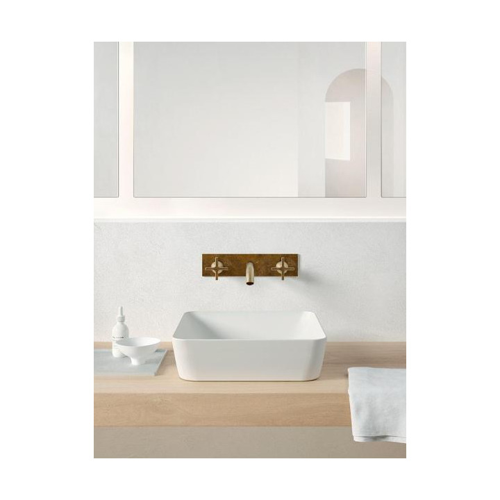 Раковина GSI Nubes 38x38 белая, 903809