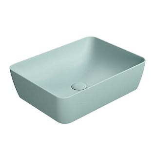GSI Nubes Раковина прямоугольная 50x38 Ghiaccio Opaco