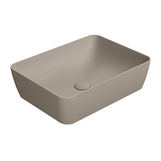 GSI Nubes Раковина прямоугольная 50x38 Tortora Opaco
