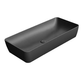 GSI Nubes Раковина прямоугольная 80x40 Ardesia Opaco