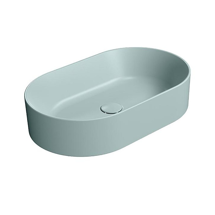 GSI Kube X Раковина 60x37 Ghiaccio Opaco, 945815