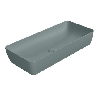 GSI Nubes Раковина прямоугольная 80x40 Agave Opaco