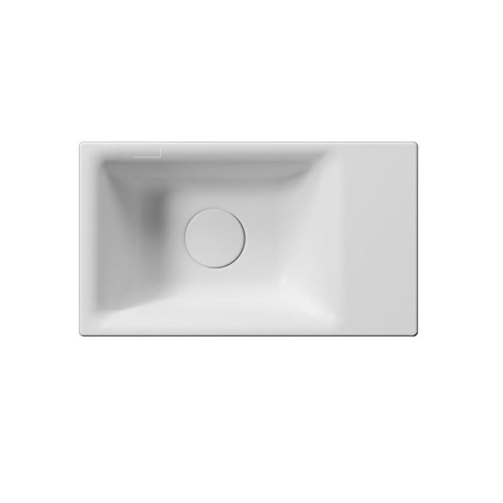 Раковина GSI Nubes 40x23 белая, 9636009