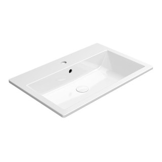 GSI Kube X Раковина прямоугольная 70x46 Bianco Lucido