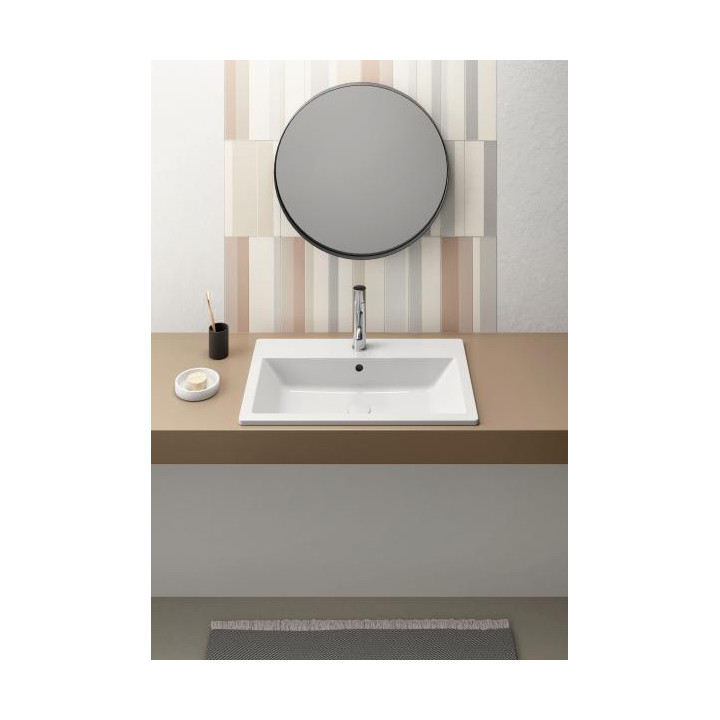 GSI Kube X Раковина 70x46 Bianco Lucido, 9437111