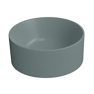 GSI Kube X Раковина круглая 32x32 Agave Opaco