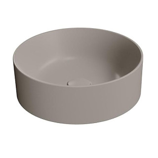 GSI Kube X Раковина круглая 40x40 Tortora Opaco