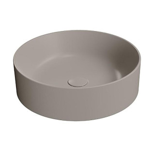 GSI Kube X Раковина круглая 45x45 Tortora Opaco