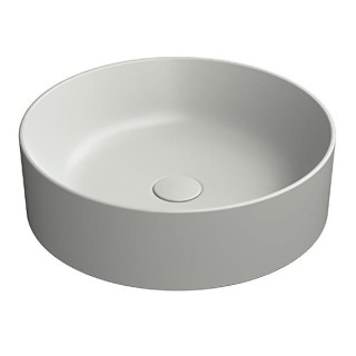 GSI Kube X Раковина круглая 45x45 Cenere Opaco