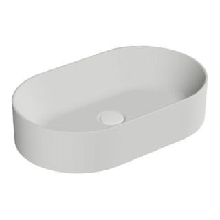 GSI Kube X Раковина овальная 60x37 Cenere Opaco