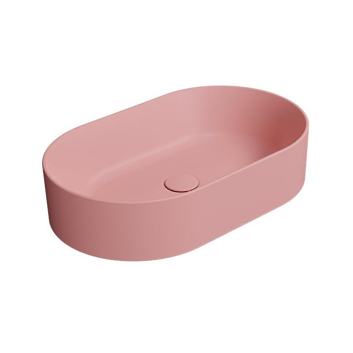 Раковина GSI Kube X 60x37 Blush Opaco, 945824