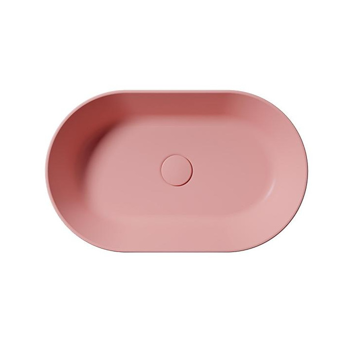 Раковина GSI Kube X 60x37 Blush Opaco, 945824