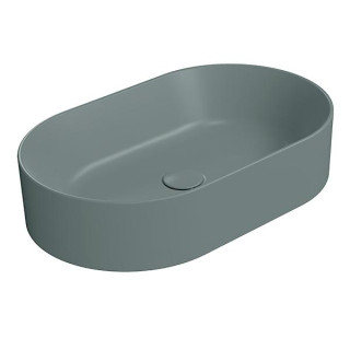 GSI Kube X Раковина овальная 60x37 Agave Opaco