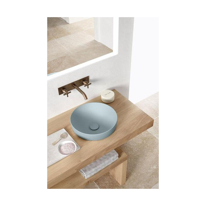 Раковина GSI Pura 40x40 Ghiaccio Opaco, 884615