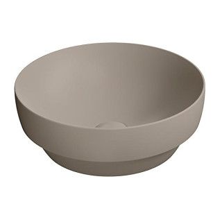 GSI Pura Раковина круглая 40x40 Tortora Opaco