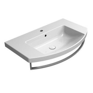 GSI Norm Раковина прямоугольная 80x50 Bianco Lucido