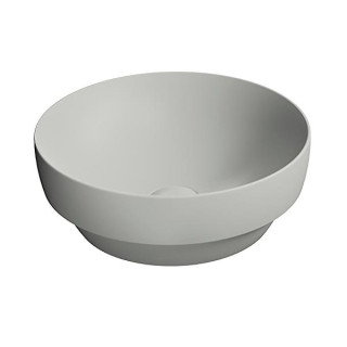 GSI Pura Раковина круглая 40x40 Cenere Opaco