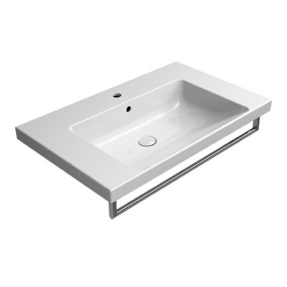 GSI Norm Раковина прямоугольная 80x50 Bianco Lucido