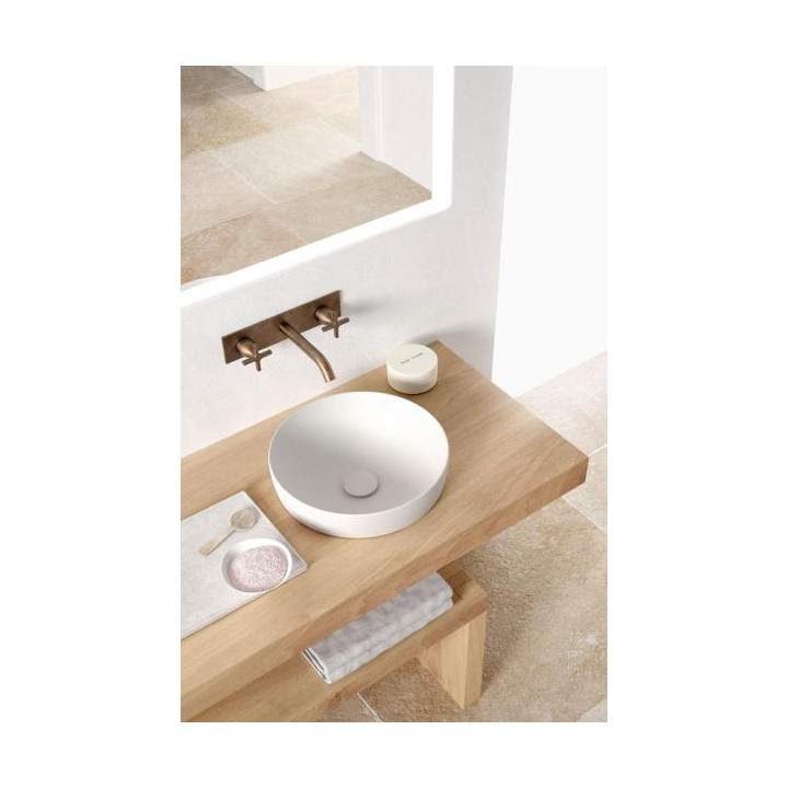 GSI Pura Раковина круглая 40x40 белая, 884609