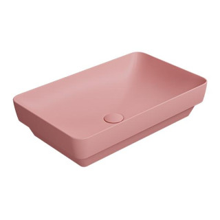 GSI Pura Раковина прямоугольная 60x38 Blush Opaco