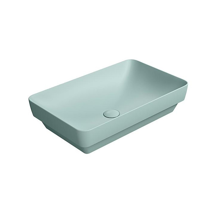 Раковина GSI Pura 60x38 Ghiaccio Opaco, 883715