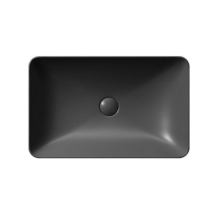 GSI Pura Раковина 60x38 черная матовая, 883726