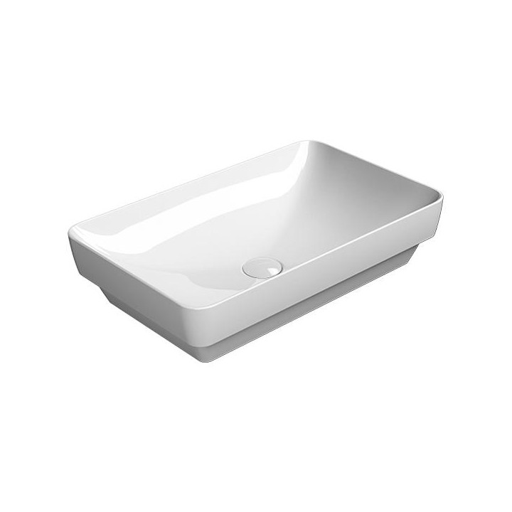 Раковина GSI Pura 60x38 см Bianco Lucido, 883711