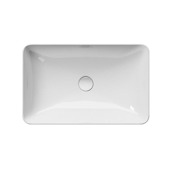 Раковина GSI Pura 60x38 см Bianco Lucido, 883711