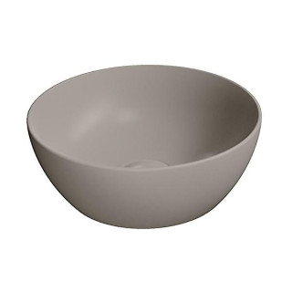 GSI Pura Раковина круглая 32x32 Tortora Opaco