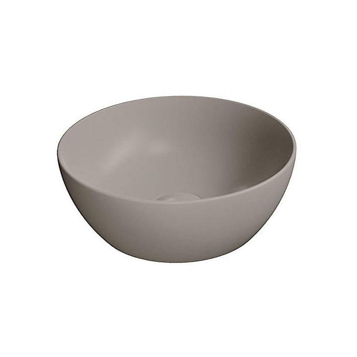 GSI Pura Раковина круглая 32x32 Tortora Opaco, 885405