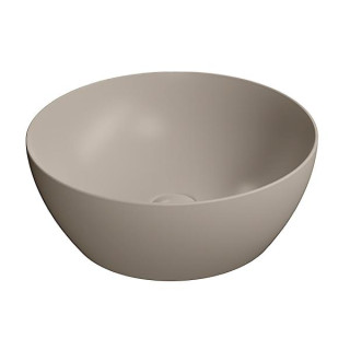 GSI Pura Раковина круглая 42x42 Tortora Opaco
