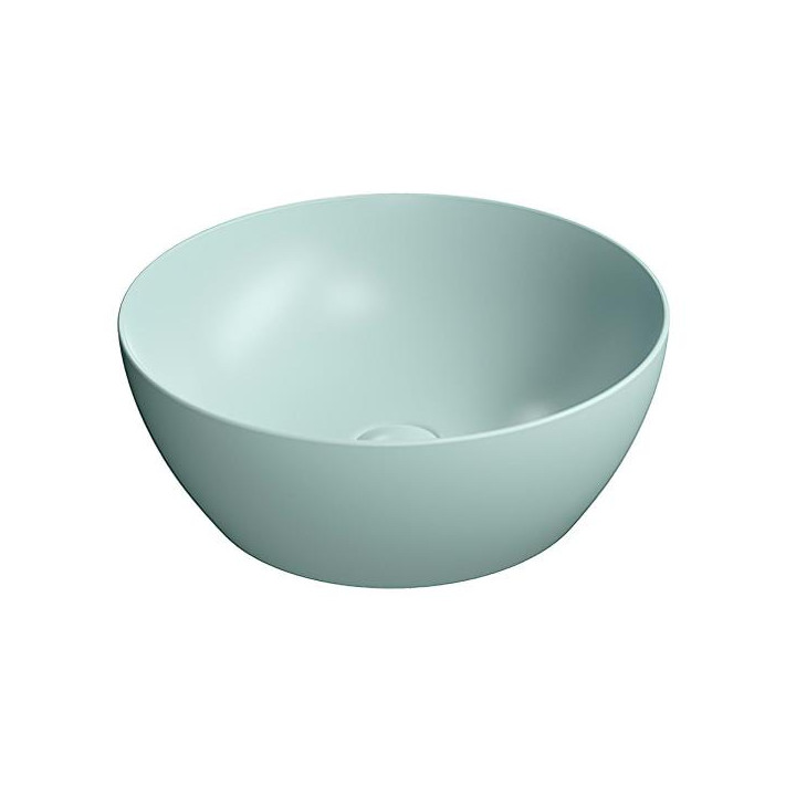 Раковина GSI Pura круглое 42x42 Ghiaccio Opaco, 885115