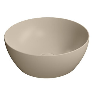 GSI Pura Раковина круглая 42x42 Creta Opaco