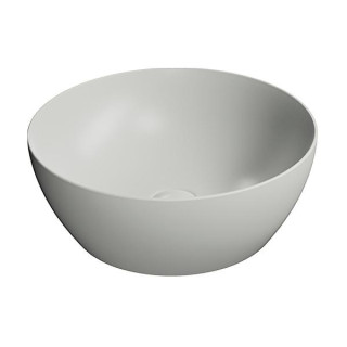 GSI Pura Раковина круглая 42x42 Cenere Opaco